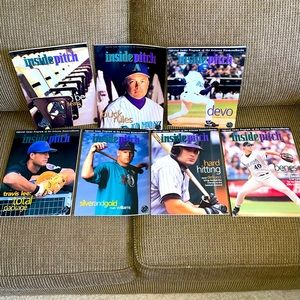 Inside Pitch Official 1998 Game Programs Arizona Diamondbacks Inaugrual Season